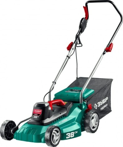 Газонокосилка электрическая ЗУБР ГСЦ-38-1700 Газонокосилка электрическая ЗУБР ГСЦ-38-1700