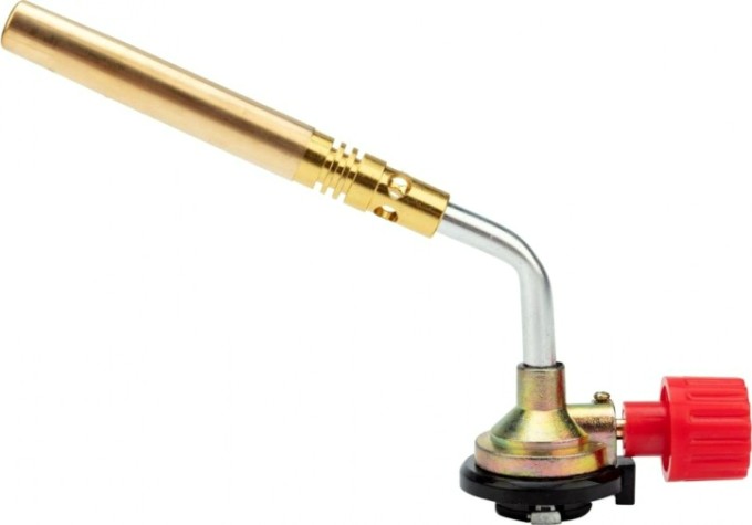 Газовая горелка REXANT GT-18 (механическая с регулятором) паяльного типа [12-0018]