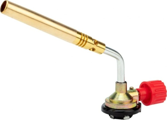 Газовая горелка REXANT GT-18 (механическая с регулятором) паяльного типа [12-0018]