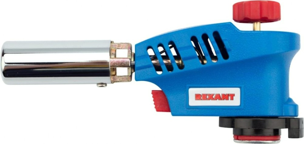Газовая горелка REXANT GT-26 с пьезоподжигом + керамика [12-0026]