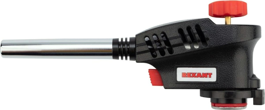Газовая горелка REXANT GT-30 с пьезоподжигом паяльного типа [12-0030]