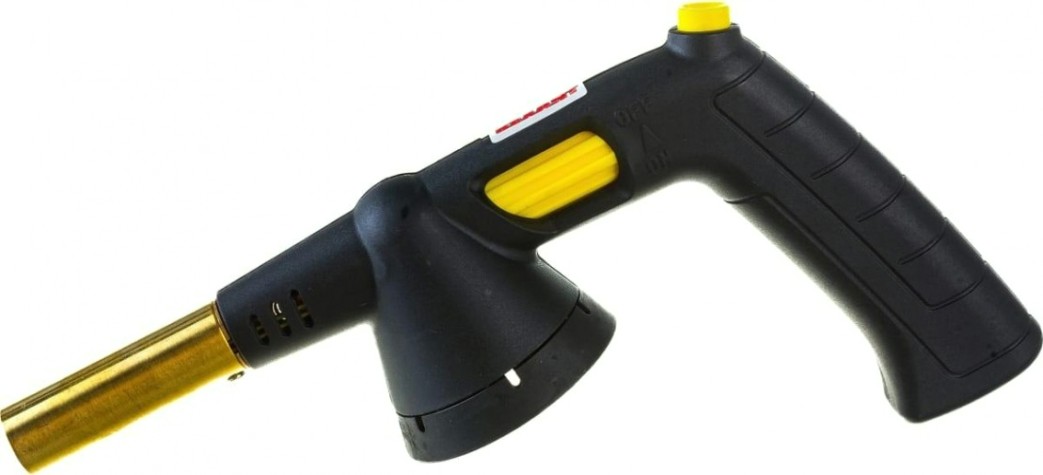 Газовая горелка REXANT GT-32 360° с пьезоподжигом и рукоятью [12-0032]