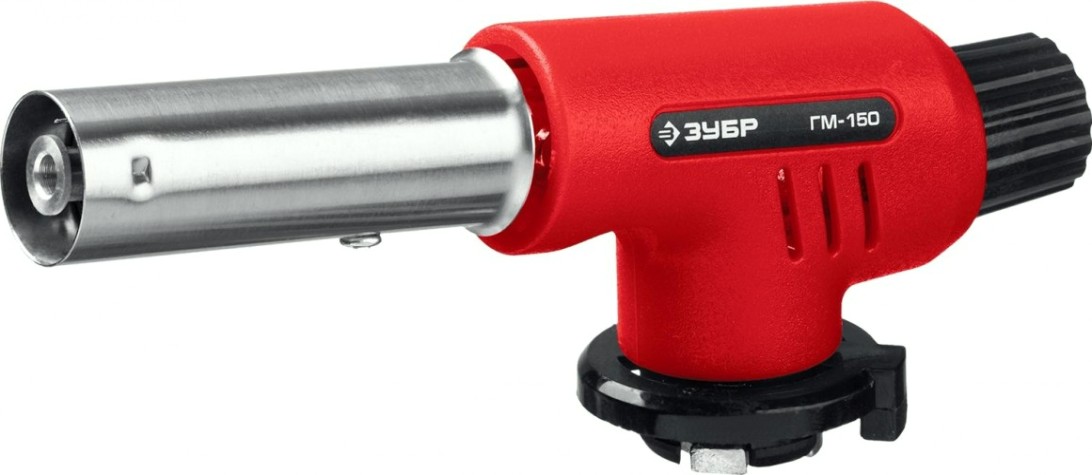 Газовая горелка ЗУБР ГМ-150 на баллон с цанговым соединением [55554]