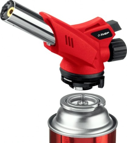 Газовая горелка ЗУБР ГМ-350 на баллон с цанговым соединением [55553]