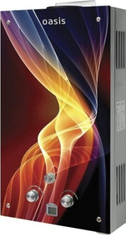 Газовая колонка OASIS Glass 24 RG [4670004375105]