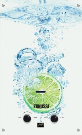 Газовая колонка ZANUSSI GWH 10 Fonte Glass Lime [НС-1077261]