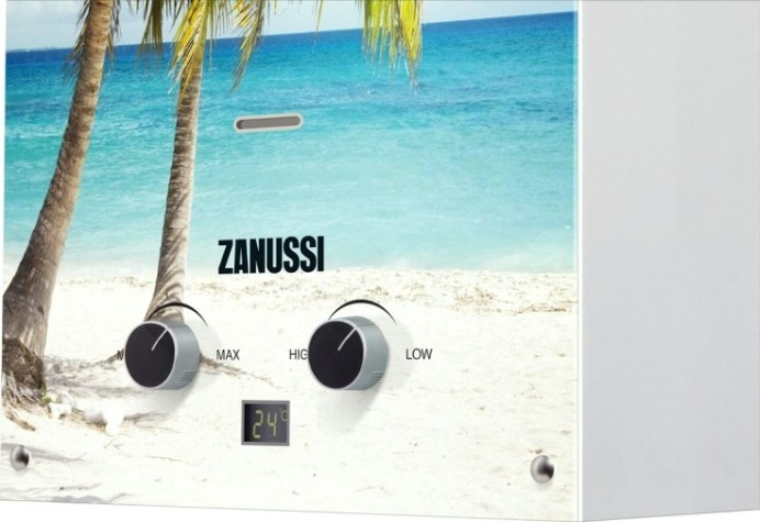 Газовая колонка ZANUSSI GWH 10 Fonte Glass Paradiso [НС-1077262]