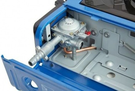 Газовая плита TOURIST CAMPING GURU PLUS TS-233 с переходником, в кейсе (Корея) [TS-233]