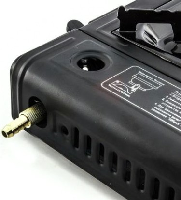 Газовая плита TOURIST "Lanis" LP-1000 с переходником, в кейсе (Китай) [00000000963]