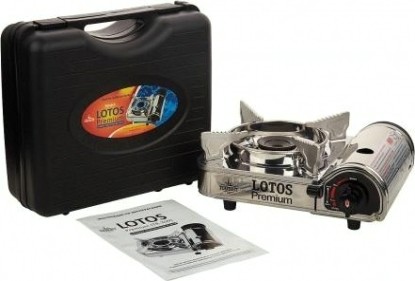 Газовая плита TOURIST LOTOS PREMIUM TR-300 керамическая конфорка, без переходника (Вьетнам) [TR-300]