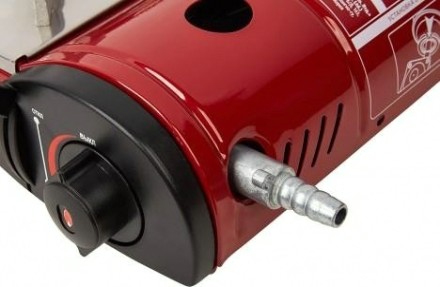 Газовая плита TOURIST Solaris Plus TS-701 керам. конфорка, с перех., корпус -нержав. (Корея) [TS-701]