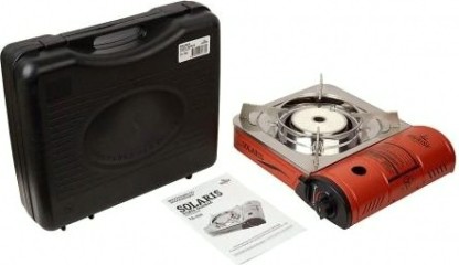 Газовая плита TOURIST Solaris TS-700 керам. конфорка, без переход., нержав. (Корея) [TS-700]