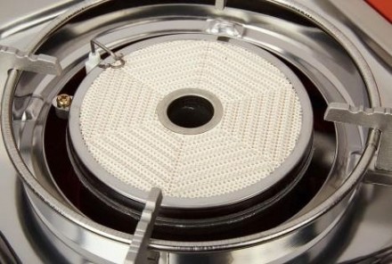 Газовая плита TOURIST Solaris TS-700 керам. конфорка, без переход., нержав. (Корея) [TS-700]