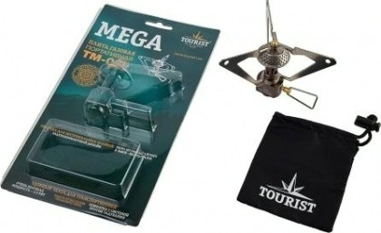 Газовая плита-трансформер TOURIST MEGA TM-020 работает от резьбовых баллонов, чехол (Корея) [TM-020]