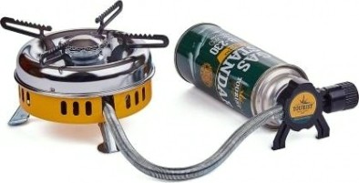 Газовая плита-трансформер TOURIST Mini 2000 со шлангом, в кейсе (Корея) [TM-200]