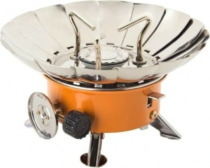 Газовая плита-трансформер TOURIST Tulpan-S TM-400 малая (ветрозащита), в кейсе (Корея) [00000000451]