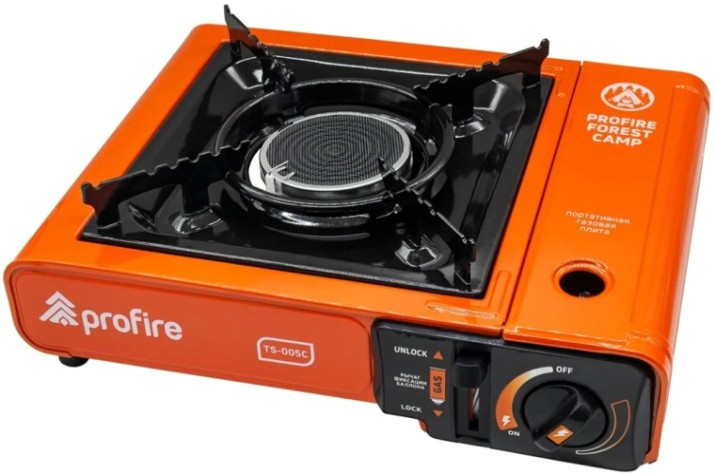 Газовая плитка туристическая PROFIRE FOREST CAMP CERAMIC, TS-005C керамика [00-00004082]