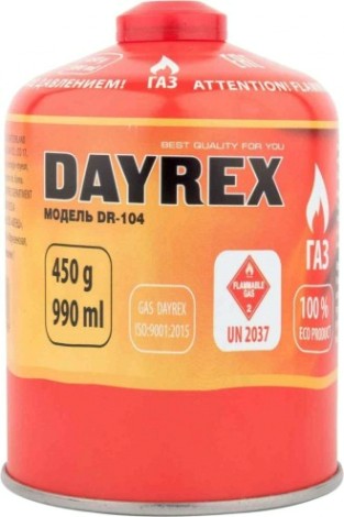 Газовый баллон DAYREX DR-104 450гр. 629936 [629936]