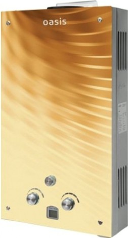 Газовый проточный водонагреватель OASIS Glass 20 BG [4670004375082]