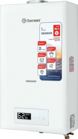 Газовый проточный водонагреватель THERMEX S 20 MD Sensor [ЭдЭБ01773]