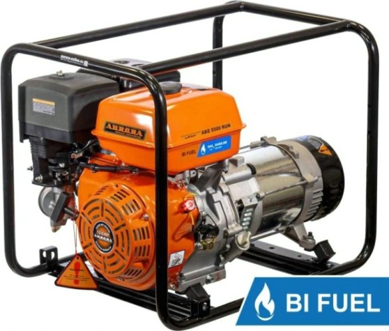 Генератор бензиновый AURORA ABE 5500 RUN (бензин/газ) [34116]