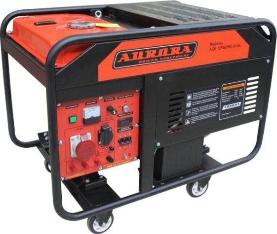 Генератор бензиновый AURORA AGE 12500 DSX DUAL [14686]