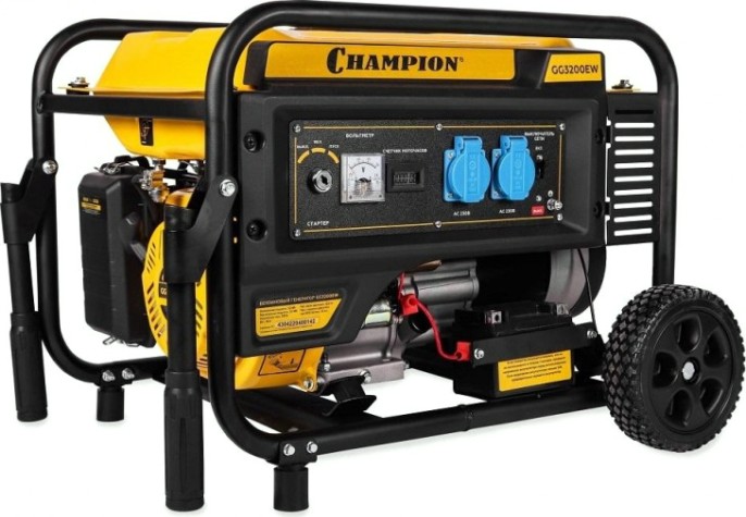 Генератор бензиновый CHAMPION GG 3200EW [GG3200EW]