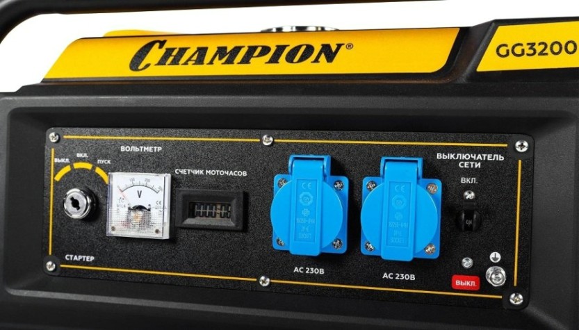 Генератор бензиновый CHAMPION GG 3200EW [GG3200EW]