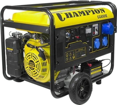 Генератор бензиновый CHAMPION GG 6501Е+ATS с блоком АВР [GG6501E]