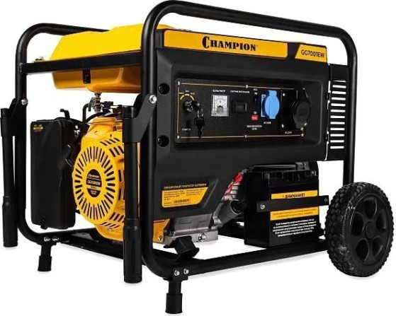 Генератор бензиновый CHAMPION GG 7001EW [GG7001EW]