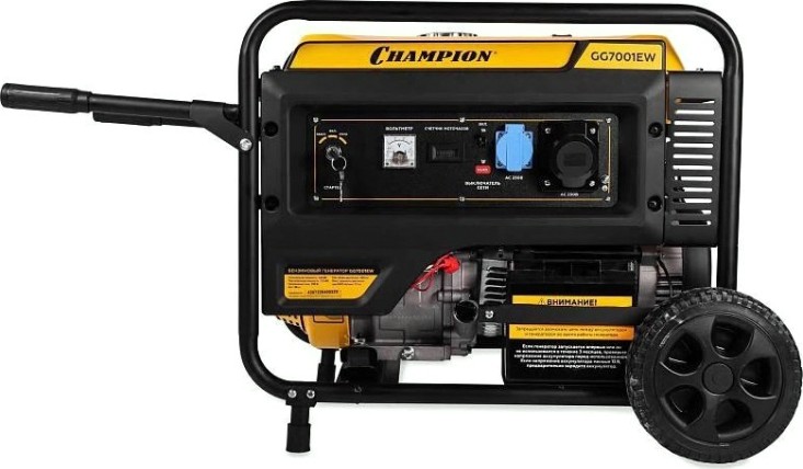 Генератор бензиновый CHAMPION GG 7001EW [GG7001EW]