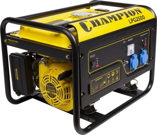 Генератор бензиновый CHAMPION LPG 2500 (бензин/газ) [LPG2500]