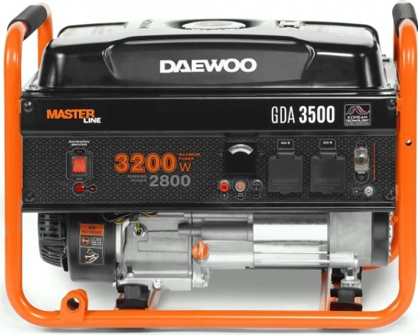 Генератор бензиновый DAEWOO GDA 3500