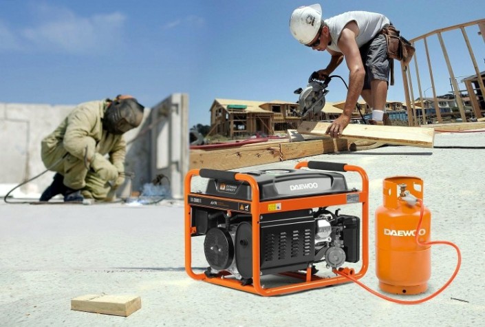 Генератор бензиновый DAEWOO GDA 3500 DFE (бензин/газ)