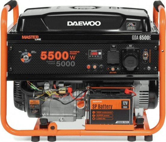Генератор бензиновый DAEWOO GDA 6500E Генератор бензиновый DAEWOO GDA 6500E