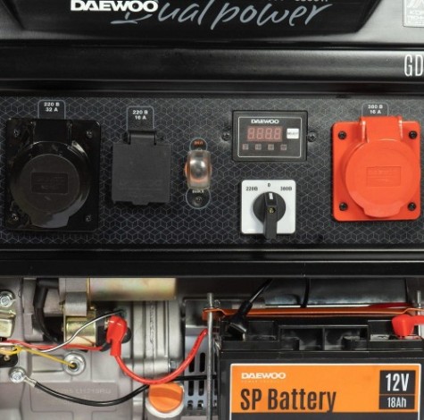 Генератор бензиновый DAEWOO GDA 7500 DPE-3