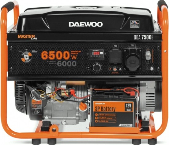Генератор бензиновый DAEWOO GDA 7500E [GDA 7500E]