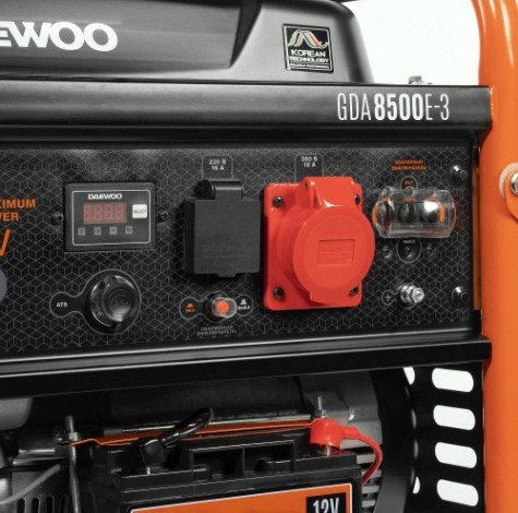 Генератор бензиновый DAEWOO GDA 8500E-3