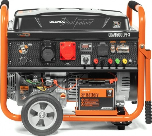 Генератор бензиновый DAEWOO GDA 9500 DPE-3 [GDA 9500DPE-3]