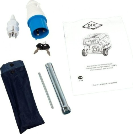 Генератор бензиновый DDE DPG 10551E [DPG10551E]
