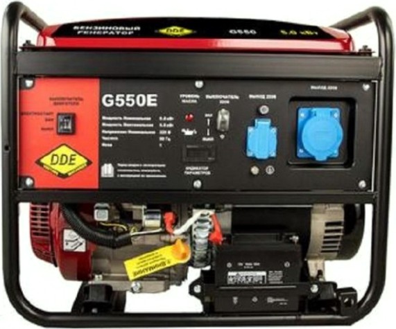 Генератор бензиновый DDE G 550Е [917-415]