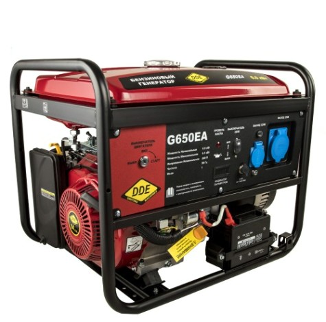 Генератор бензиновый DDE G 650ЕА с АВР [917-477]