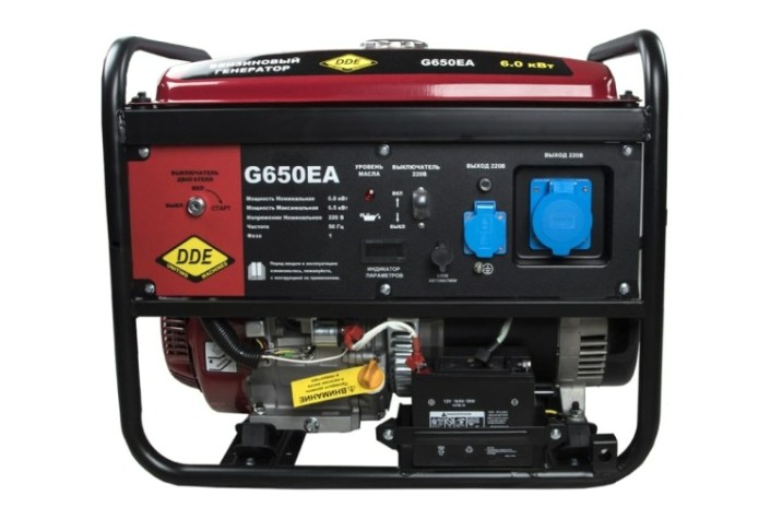 Генератор бензиновый DDE G 650ЕА с АВР [917-477]