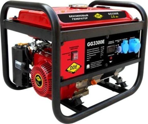 Генератор бензиновый DDE GG 3300E [GG3300E]