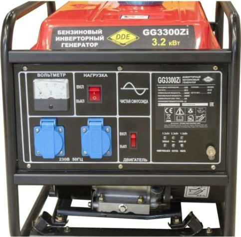 Генератор бензиновый DDE GG 3300Zi инверторный [GG3300Zi]