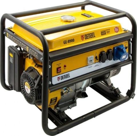 Генератор бензиновый Denzel GE 8900 [94639]