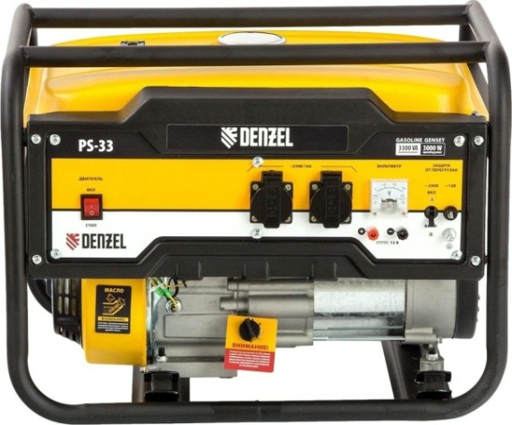 Генератор бензиновый Denzel PS 33 [946834]