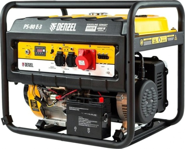 Генератор бензиновый Denzel PS 80 E-3 [946954]