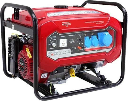 Генератор бензиновый ELITECH БЭС 8000 PМ [181322]