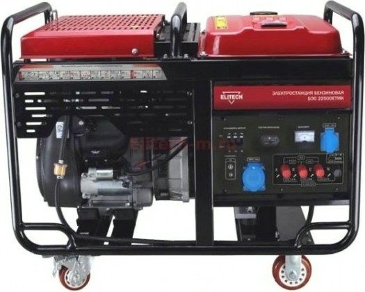 Генератор бензиновый ELITECH БЭС22500 ЕТМК [190997]